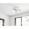 Westinghouse Turbo Swirl 30" 6-Blade White Indoor Ceiling Fan w/Dimmable LED Light 7234400 - alternate 5
